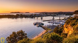 Scenic view of Batemans Bay, NSW — one of Australia's top regional destinations