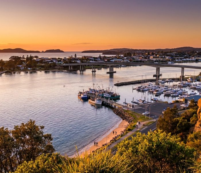 Scenic view of Batemans Bay, NSW — one of Australia's top regional destinations