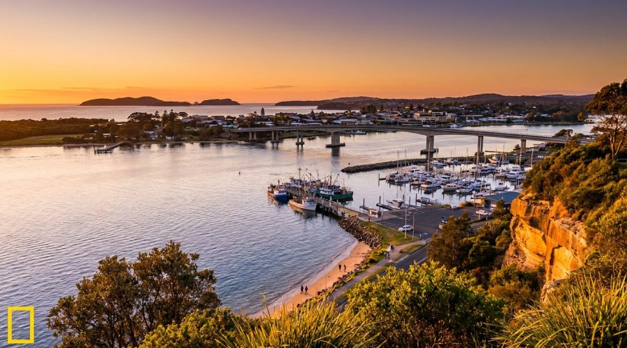 Scenic view of Batemans Bay, NSW — one of Australia's top regional destinations